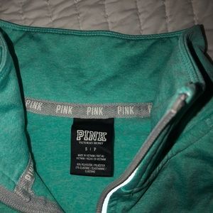 PINK Victoria’s Secret work out half zip
